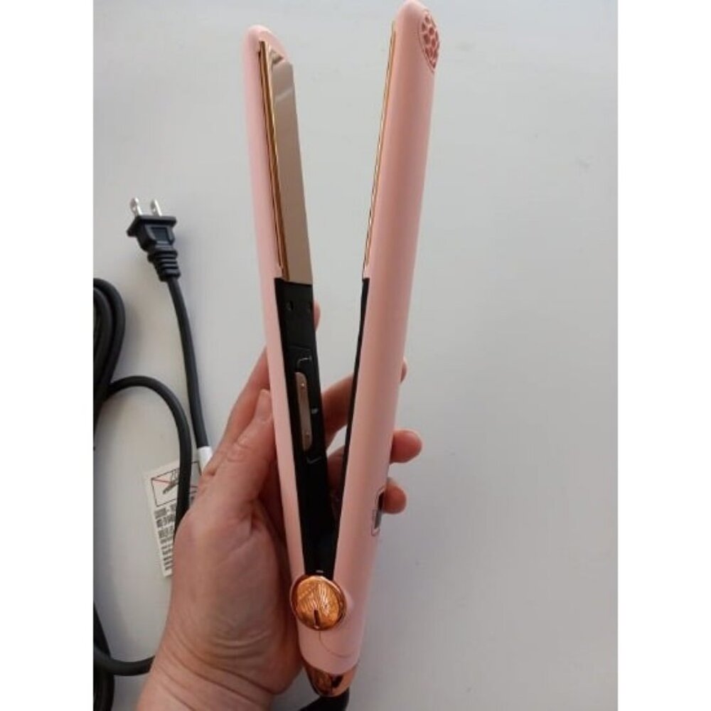 Flat Iron Hair Straightener and Curler 2 in 1 with 10s Fast Heating, 1 Inch